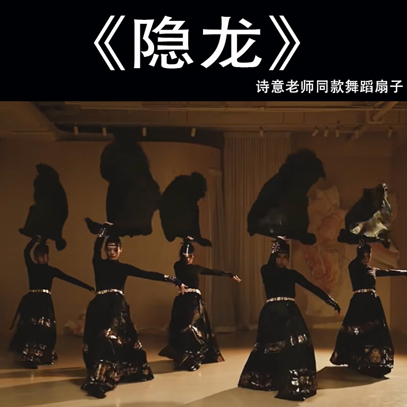 王诗意隐龙同款舞蹈扇子