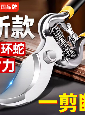德国品质剪刀修枝剪果树剪树枝专用剪刀园艺园林粗枝修花省力SK5