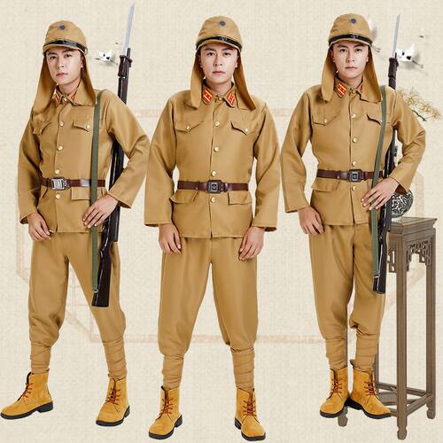 民国士兵演出服舞台影视