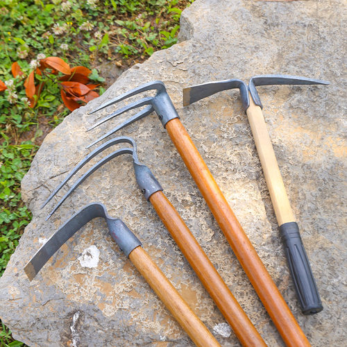 锻打小锄头家用种菜松土除草