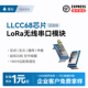 无线lora模组电台自组网射频低功耗433模块中继收发串口数传接收
