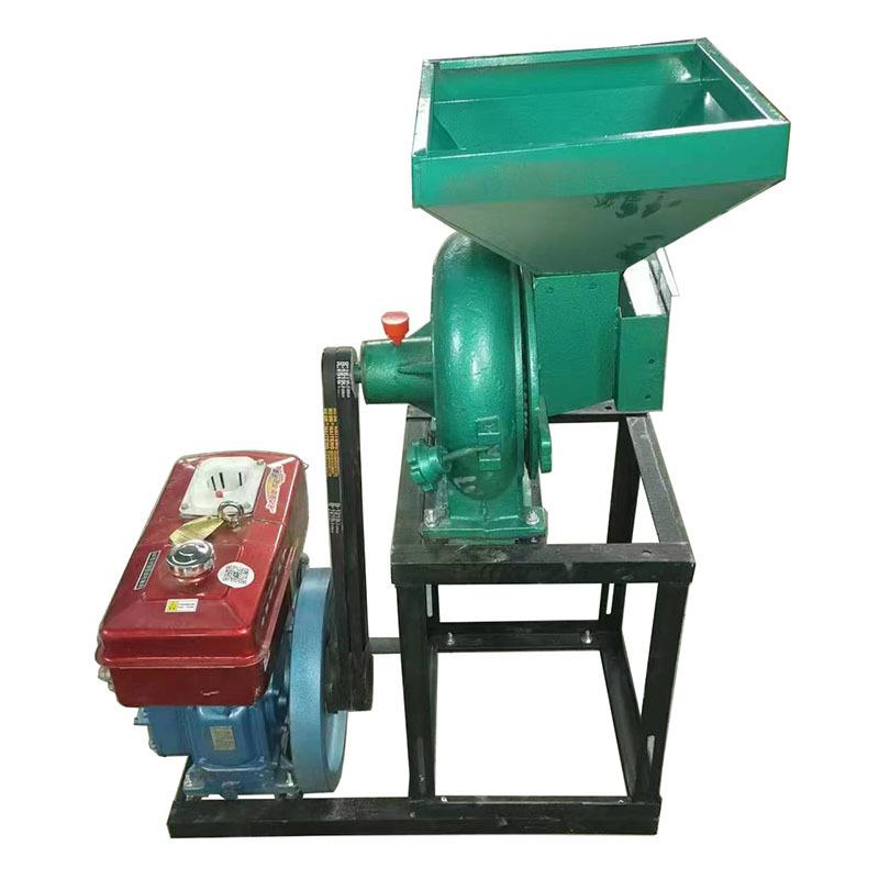 家用280型齿盘粉碎机五谷杂粮磨粉机辣椒不锈钢齿盘粉碎机