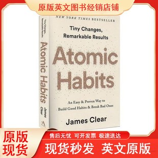 技巧 数百万人热议 James atomic Clear Habits habits让他们理论：改变生活 工具Atomic 原子习惯英文原版 改变生活