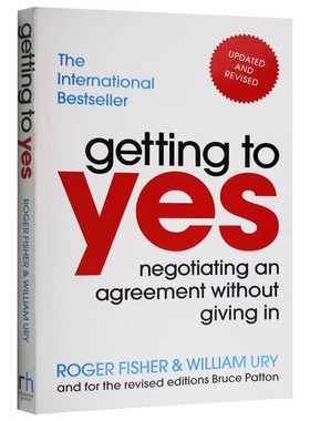 【英文原版】谈判力 Getting to Yes 经管营销 商业与财富 成功励志读物书籍 罗杰费希尔 Roger Fisher 进口英语书