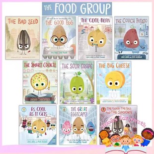 Bad John Jory Cool 绘本 The Bean酷豆子 坏种子10册 Seed Potato沙发马铃薯 英文原版 Good Couch Egg优良蛋