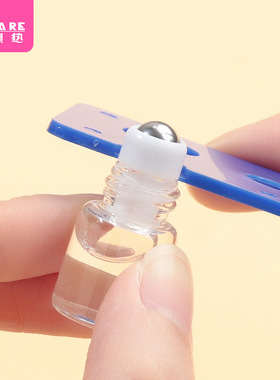 分装瓶/滚珠DB1sq801-透明空瓶子滚珠分装瓶便携小样玻璃精油瓶