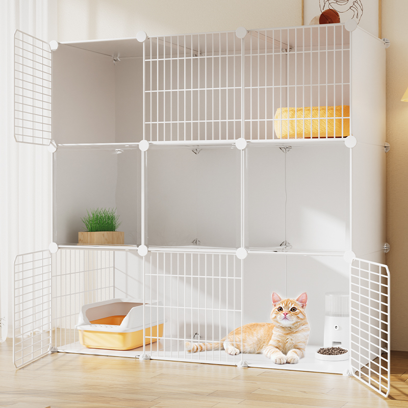 猫笼子家用室内猫柜爬架一体超大自由空间猫咪幼猫猫窝双层猫别墅