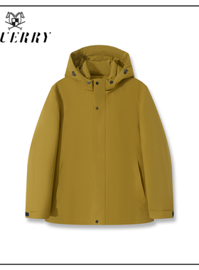 【潘文青专属】EQ 90鹅绒男装户外通勤日常连帽羽绒服-Y511