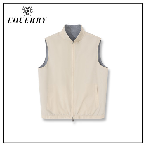 【潘文青专属】EQ男装都市通勤风Olmetex双面双穿休闲马甲-J436