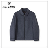 100绵羊毛翻领大衣 EQ男装 D115 大愿专属