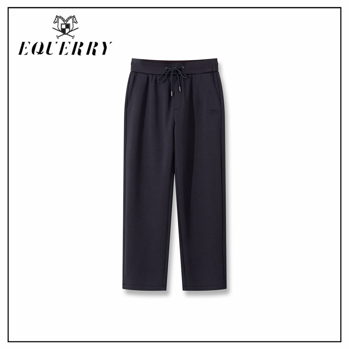 【元气珠珠】EQ男装中腰直筒加厚莫代尔棉经典男士休闲裤-K609