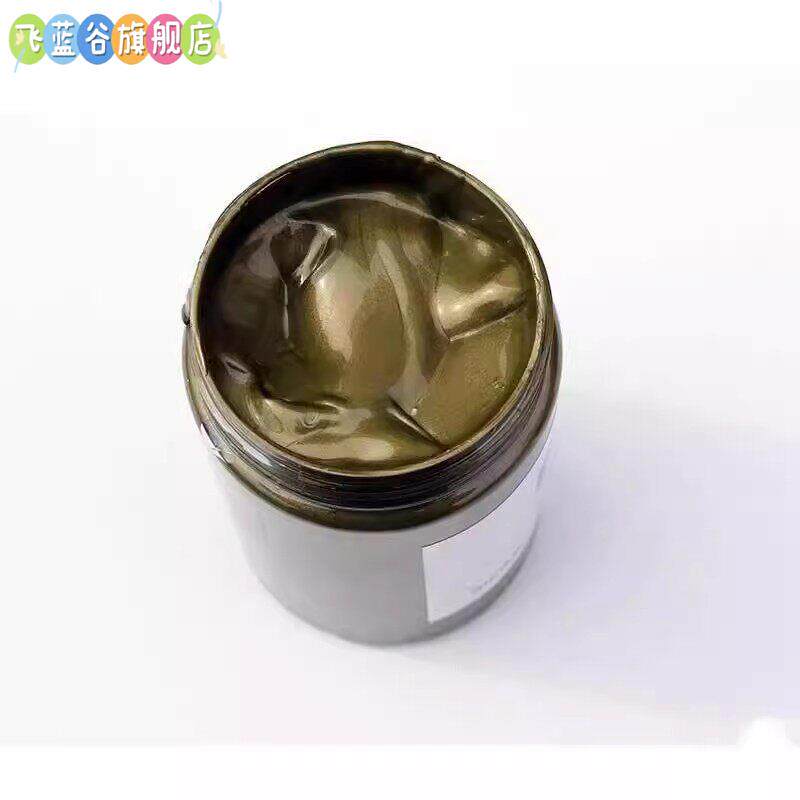青铜色颜料通用铜青粉生铜青粉铜青粉铜器修补遮瑕粉防水不掉色
