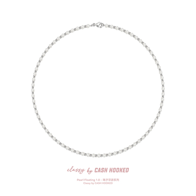 ClassybyCH 银饰 珠汐浮游系列 星粼·AstraRose 十字架项链