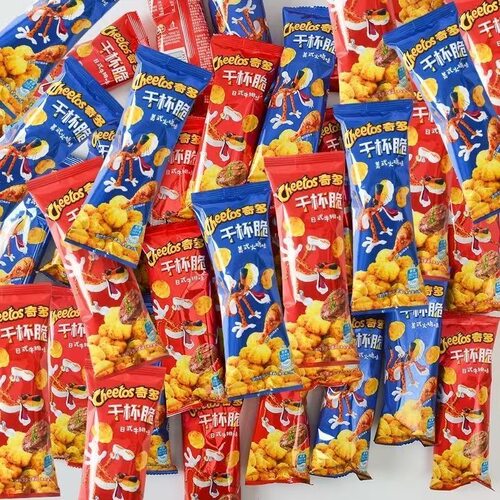 百事奇多玉米棒干脆杯粟米牛排美式火鸡膨化薯条零食休闲小吃