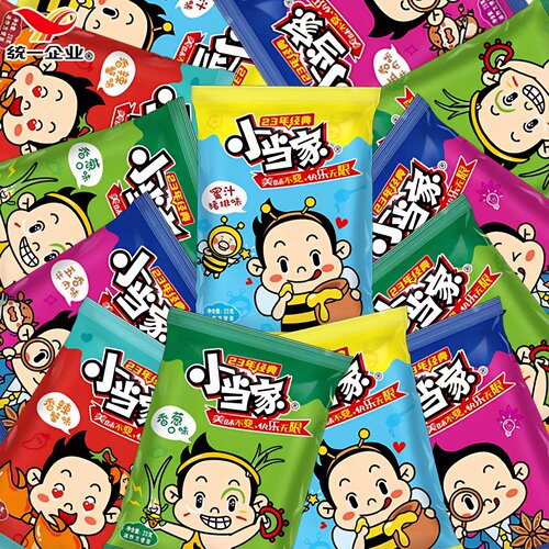 统一小当家干脆面干吃面整箱装