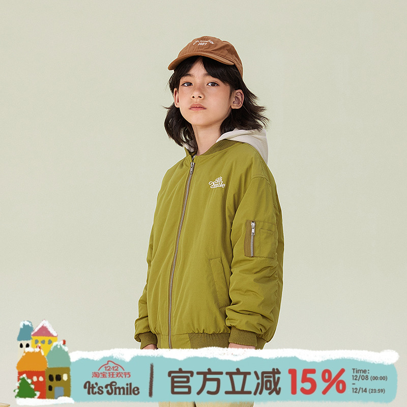 It'sSmile儿童保暖棉服外套