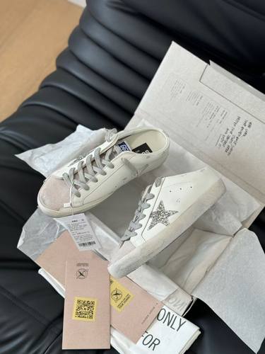 2025新款星星复古做旧小脏鞋半拖脏脏鞋