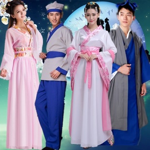 七夕牛郎织女古装嫦娥后羿演出服七夕节仙女cosplay摄影写真服装