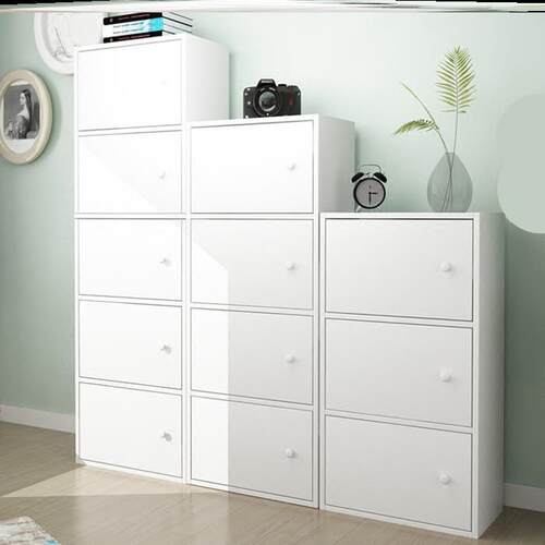 收纳格子柜自由组合拼接价格 收纳格子柜自由组合拼接图片 星期三