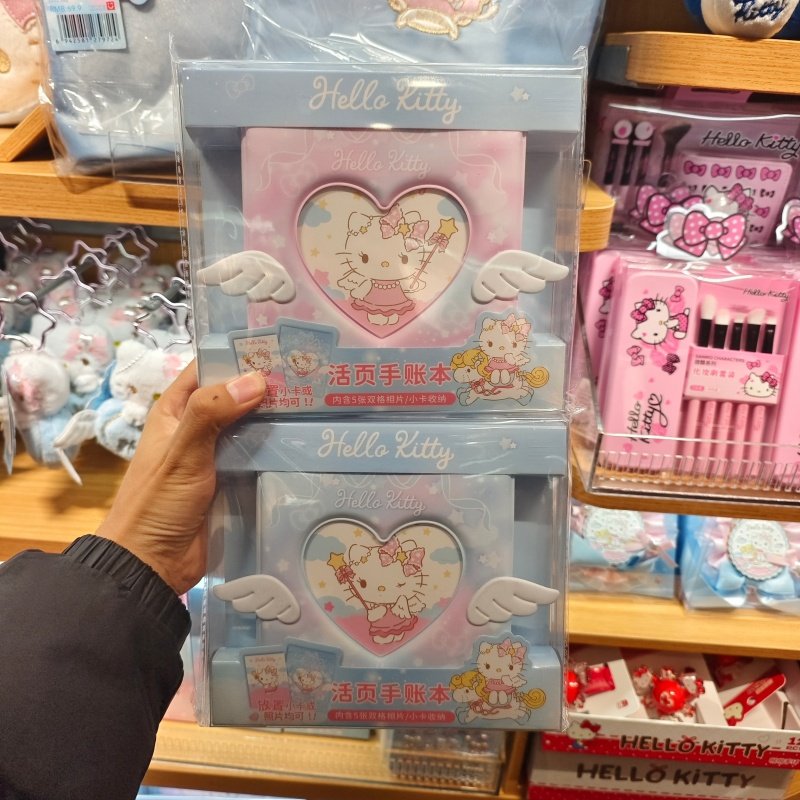 MINISO三丽鸥家族凯蒂猫小飞马系列PVC手账本名创优品,文具电教/文化用品/商务用品,手帐/日程本/计划本,淘宝优惠券,粉丝福利购,淘宝优惠卷