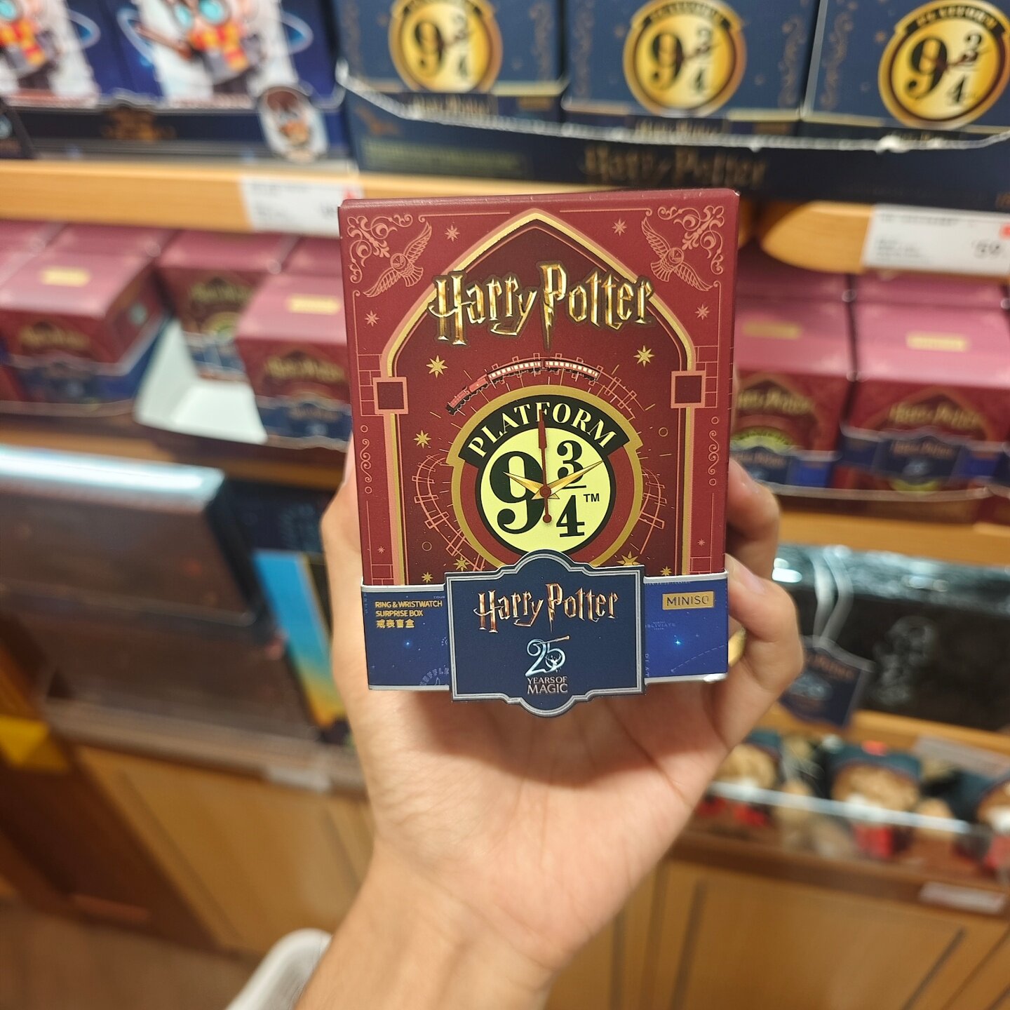 MINISO哈利波特电影25周年盲盒戒表名创优品