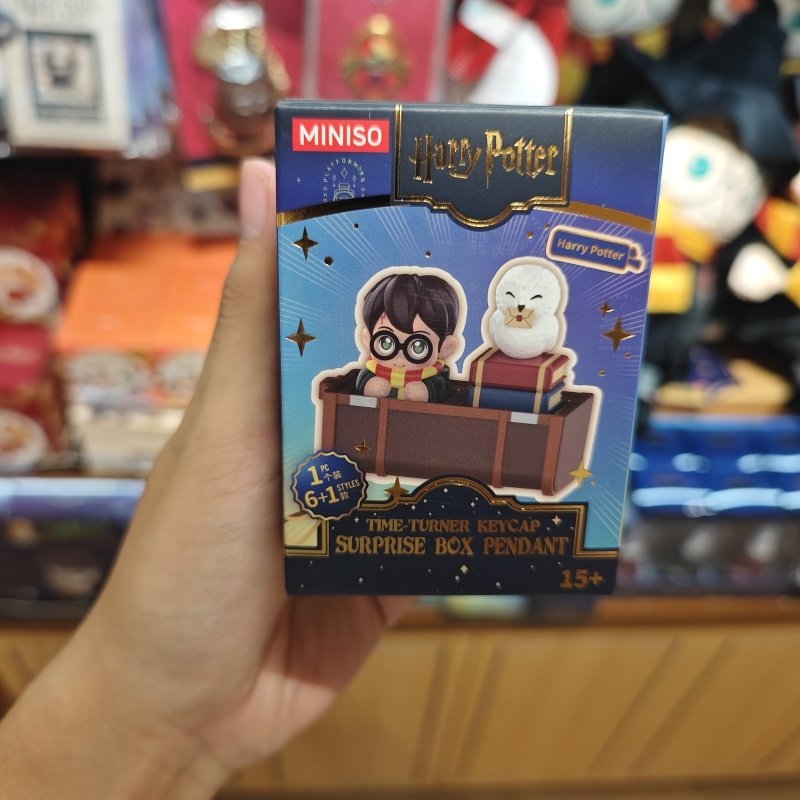 MINISO哈利波特系列定格时光键帽盲盒挂件名创优品,模玩/动漫/周边/娃圈三坑/桌游,潮玩盲盒,淘宝优惠券,粉丝福利购,淘宝优惠卷