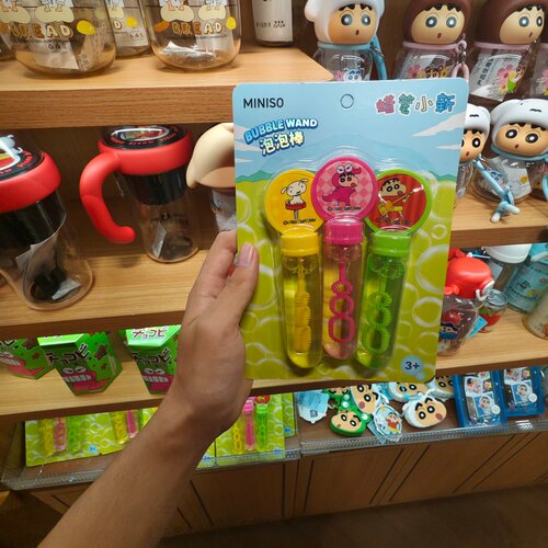 MINISO蜡笔小新泡泡棒吹泡泡器儿童泡泡玩具名创优品