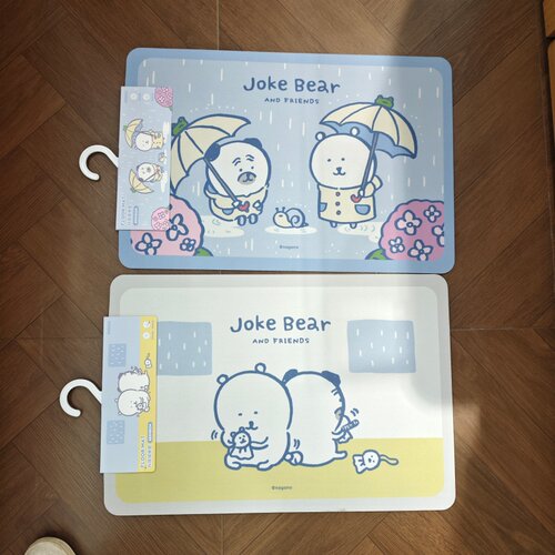 MINISO自嘲熊和朋友们系列科技绒地垫家用名创优品