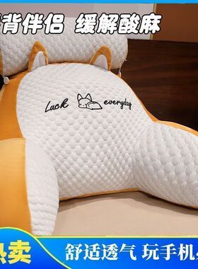 K【下单立减50】床头靠垫护颈护腰靠枕沙发靠背抱枕靠腰背BH379