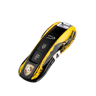 保时捷钥匙壳MacanCayennePanamera718/911GT4 Clubsport替换外壳