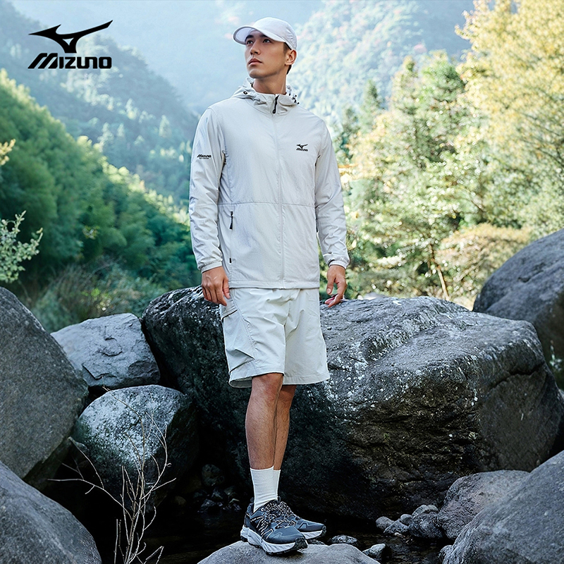 Mizuno/美津浓户外防晒衣男夏季