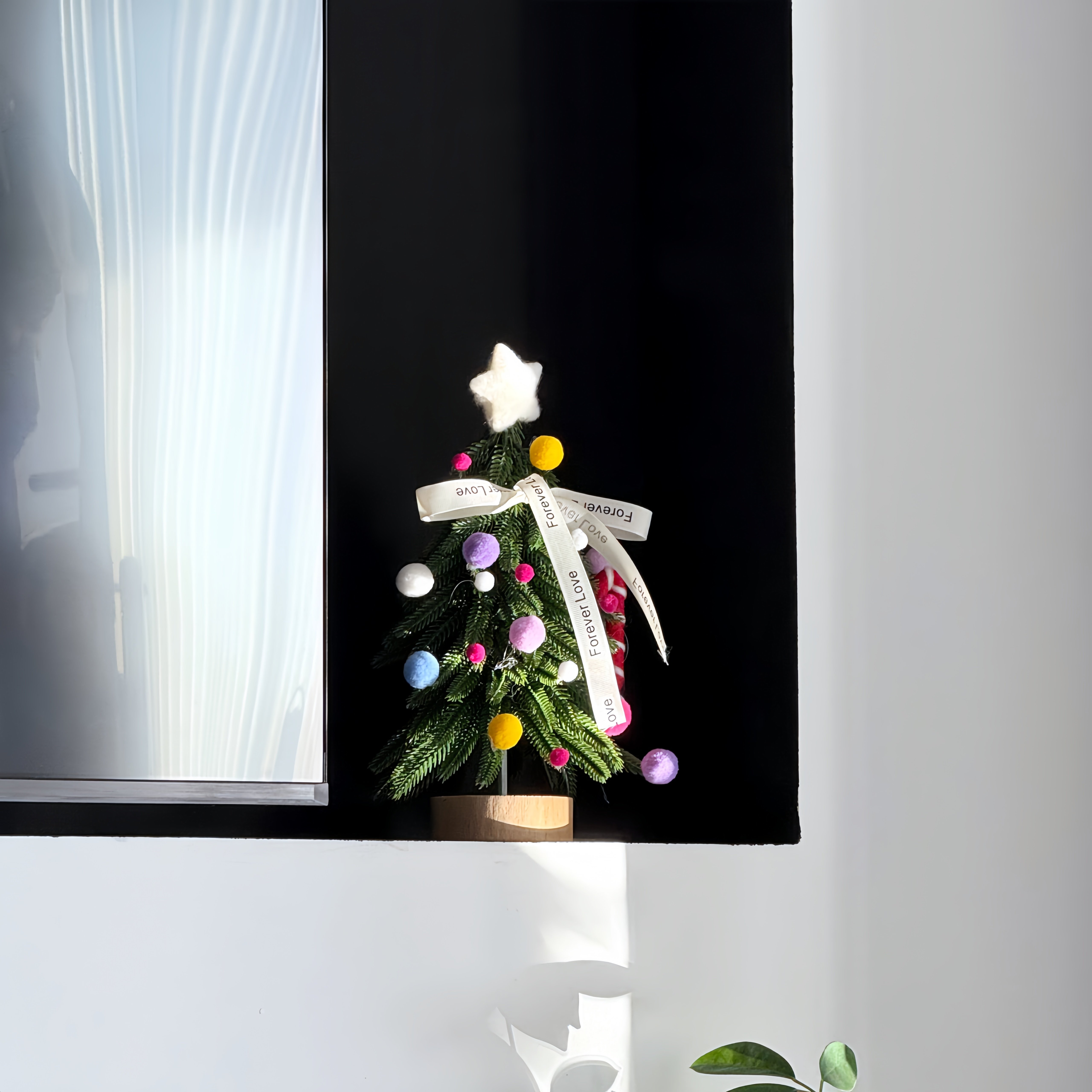 迷你圣诞树~满满的圣诞氛围感！