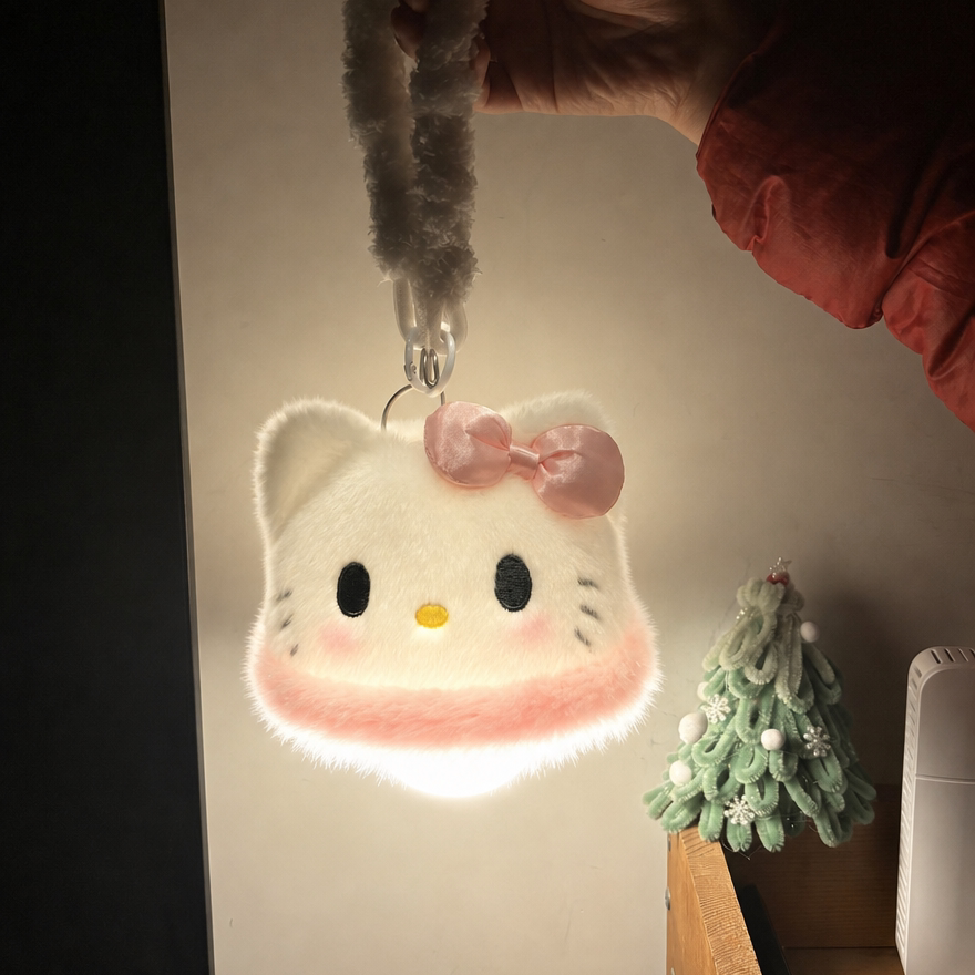 是谁还没拥有软fufu的猫咪小灯图片