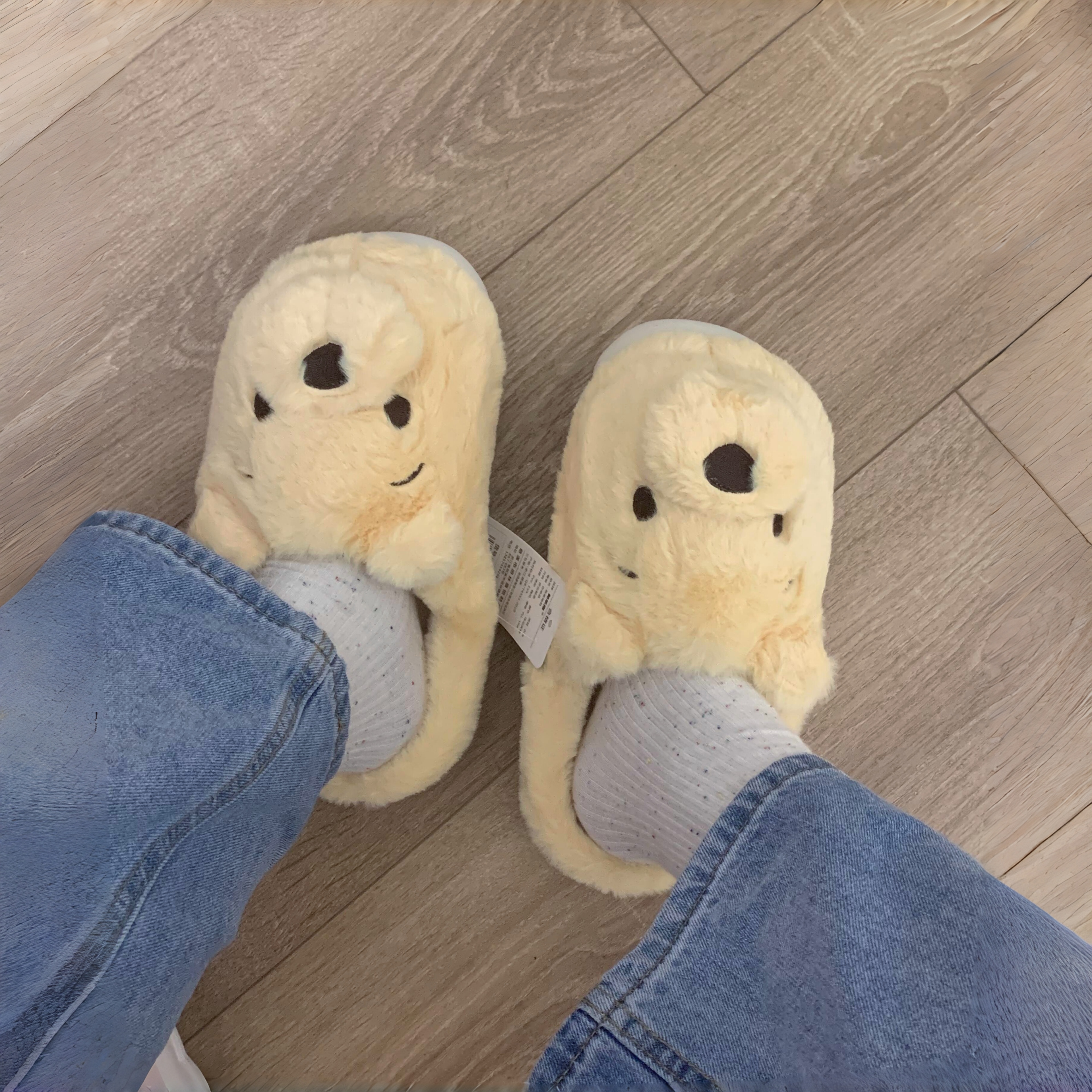 秋冬可爱棉拖之小熊维尼篇~