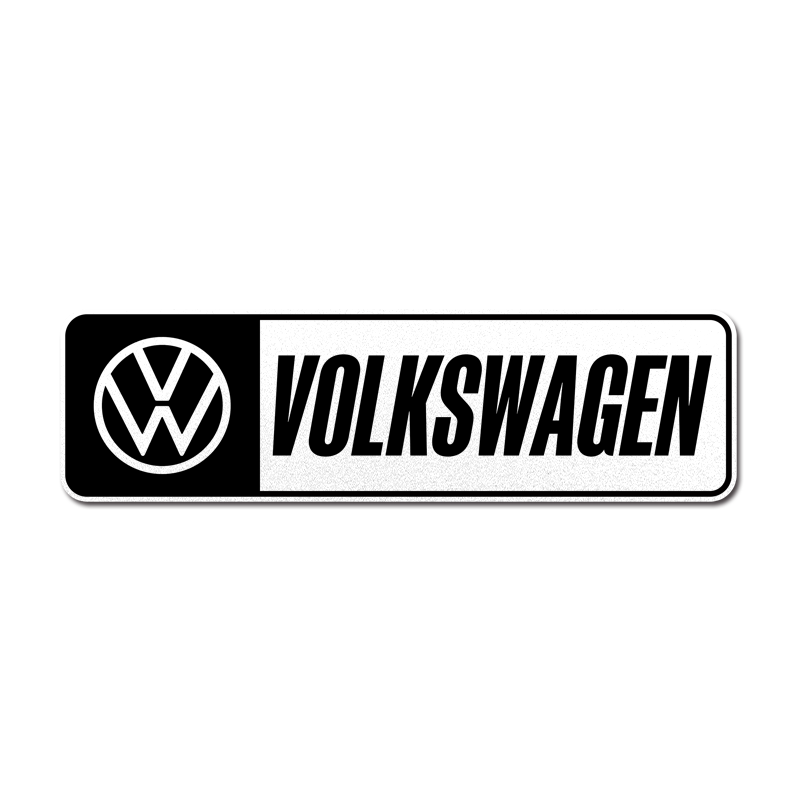 大众R-line上汽一汽vw反光车贴