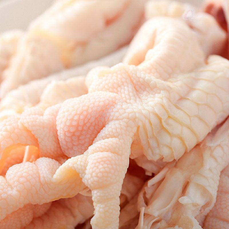 新鲜无骨鸡爪生冷冻鸡爪子生鲜鸡脚柠檬泡椒脱骨凤爪商用无骨鸡爪