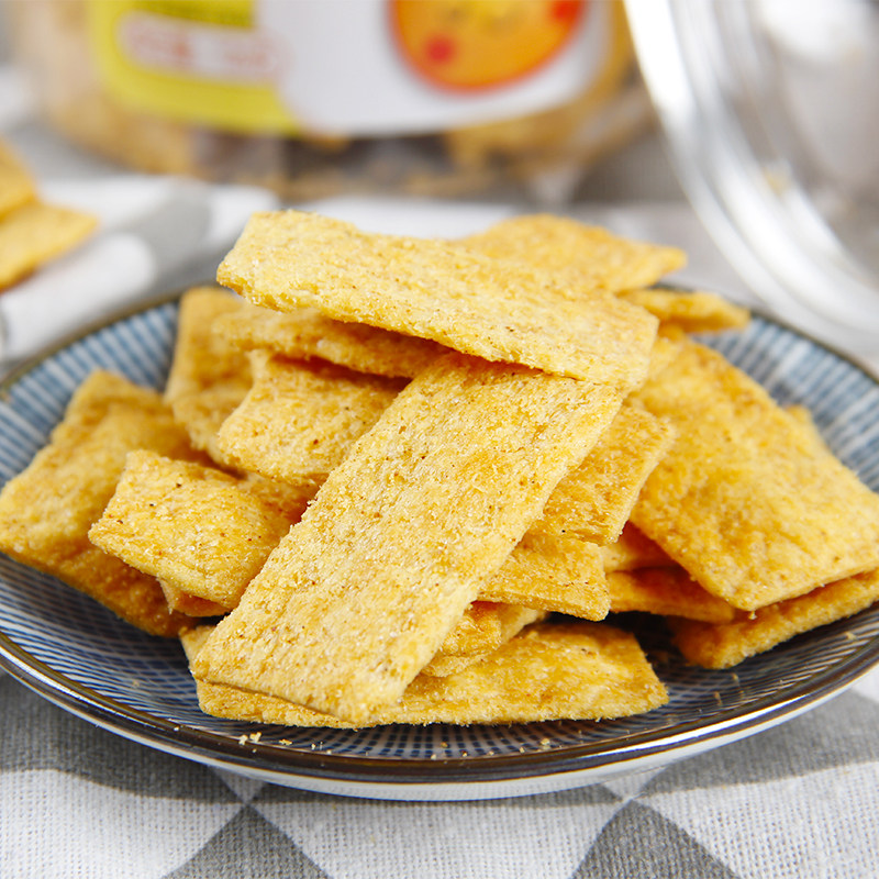 吕一鸣萌一点脆锅巴烧烤味玉米蛋仔锅巴小米粗粮休闲办公室小零食