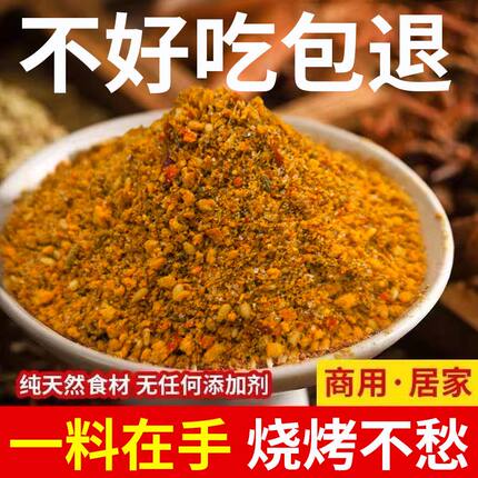 正宗淄博烧烤料烤肉蘸料烧烤调味料香辣家用五香调料烤肉商用腌料