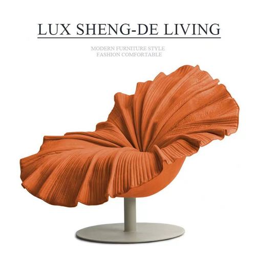意式设计师创意单人旋转沙发椅