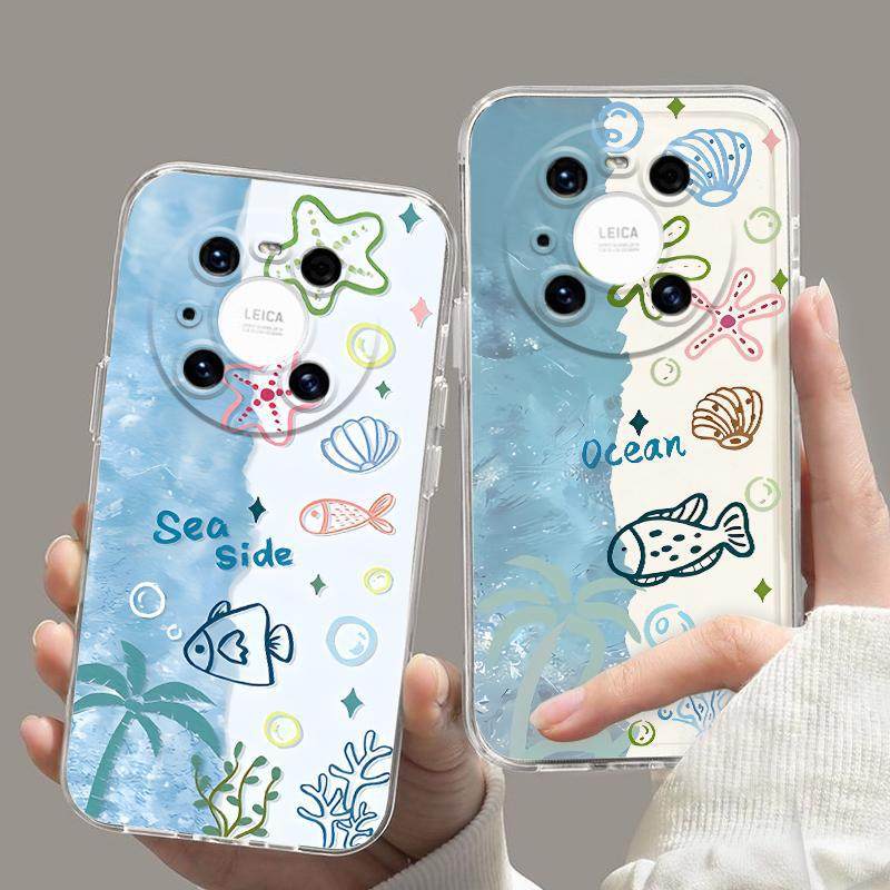 适用华为mate40手机壳海洋小鱼mate40pro可爱男女40e闺蜜mt40软套,3C数码配件,手机保护套/壳,淘宝优惠券,粉丝福利购,淘宝优惠卷