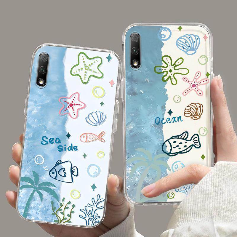 适用华为畅享10手机壳海洋小鱼ART-AL00x防摔闺蜜全包软胶套可爱,3C数码配件,手机保护套/壳,淘宝优惠券,粉丝福利购,淘宝优惠卷