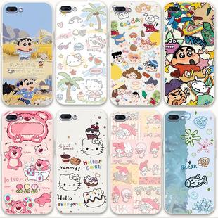 适用华为荣耀10手机壳蜡笔小新COL AL10情侣防摔全包软套可爱男女