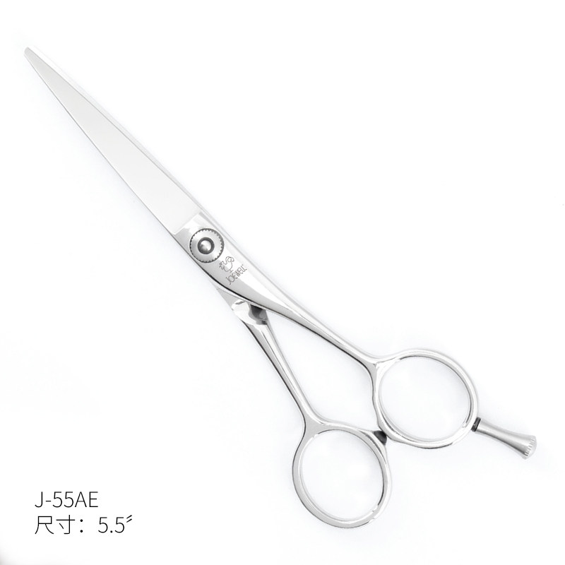 JOEWELL井上鸡牌日本原装进口J-55AE专业美发剪刀专用直剪A型剪