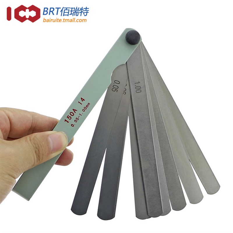 包邮 高精度不锈钢塞尺间隙尺厚薄规塞规公英制塞尺0.02-1.00m