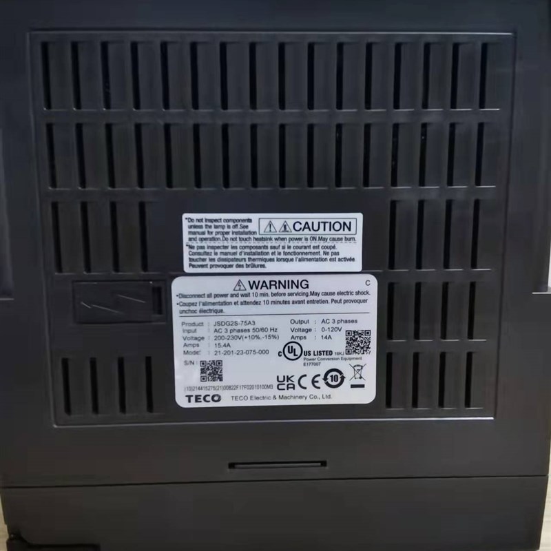 全新原装东元TECO东元伺服驱动器JSDG2S-50A3 100A3 75B 100B