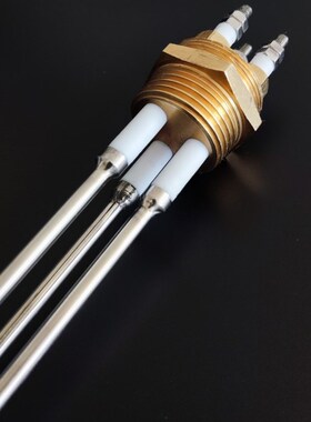 锅炉铜头电极一寸三针高温高压水位探针保持器液位探头ST-CUG1-3S