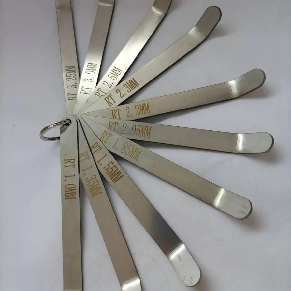 锡柴潍柴塞尺2.05 3.0塞尺0.4不锈钢塞尺弯头薄塞尺潍柴国六塞尺