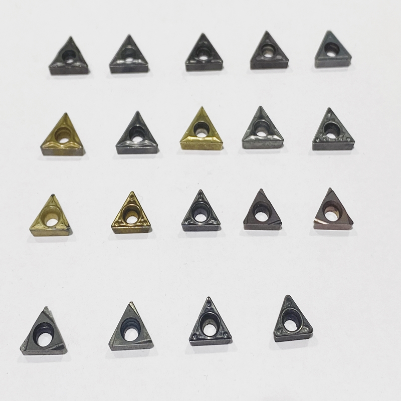 数控车刀片三角TCMT110204 TCMT0902内孔外圆刀粒不锈钢 钢件专用