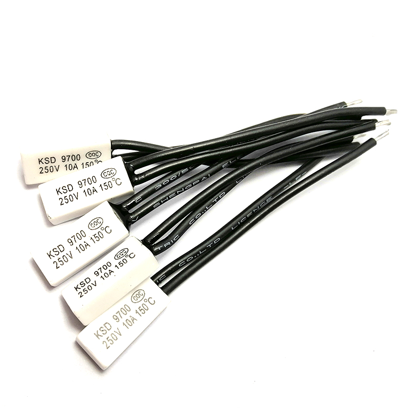 热保护器ksd9700 40度~150度 常闭 常开 5a 10a 16a 陶瓷温控开关