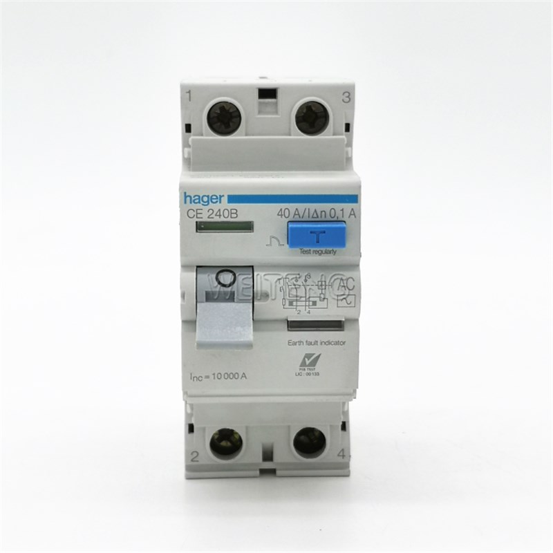 9年老店 海格 CE240B 漏电保护开关触电 40A 2P 100mA 单相断路器